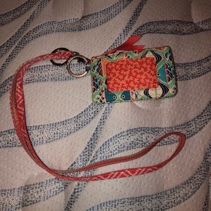 Vera Bradley ID lanyard